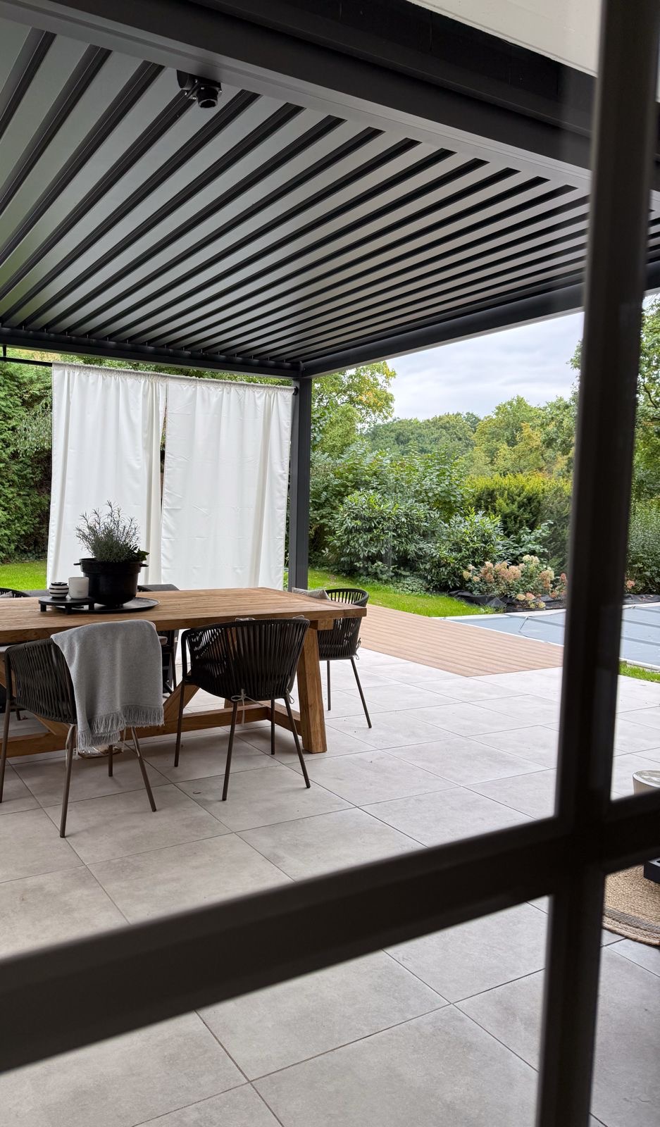 Pergola Außenbereich Galabau Friedel