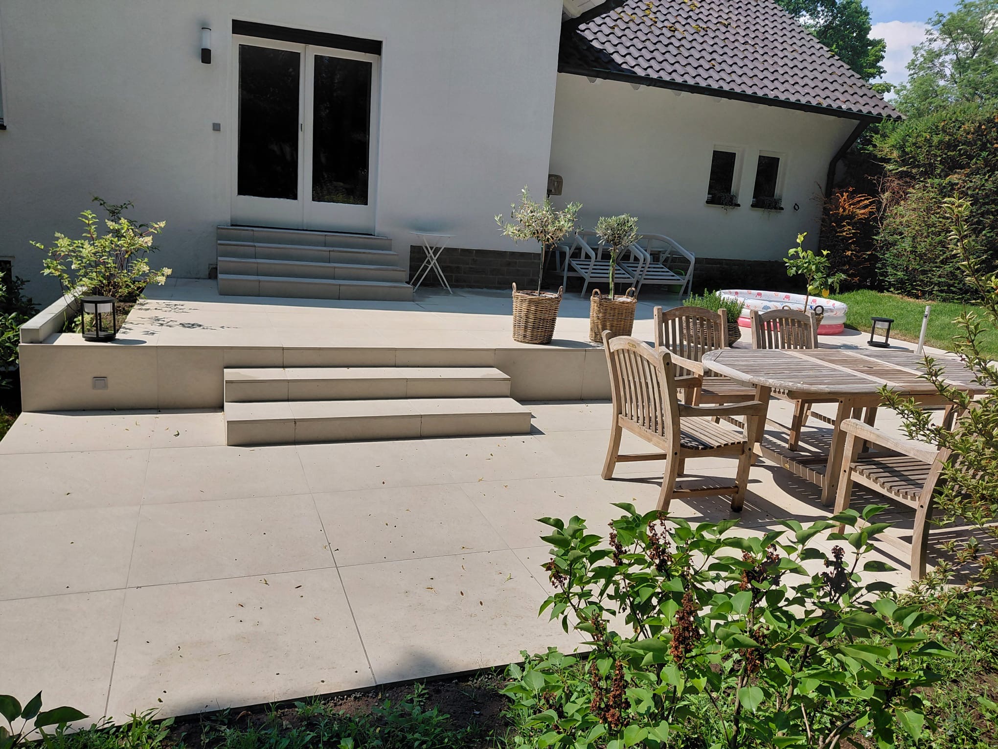 Terrassenbau Galabau Friedel